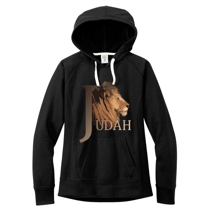 Lion Of Judah Tribe Of Judah Funny Gift Women's Fleece Hoodie