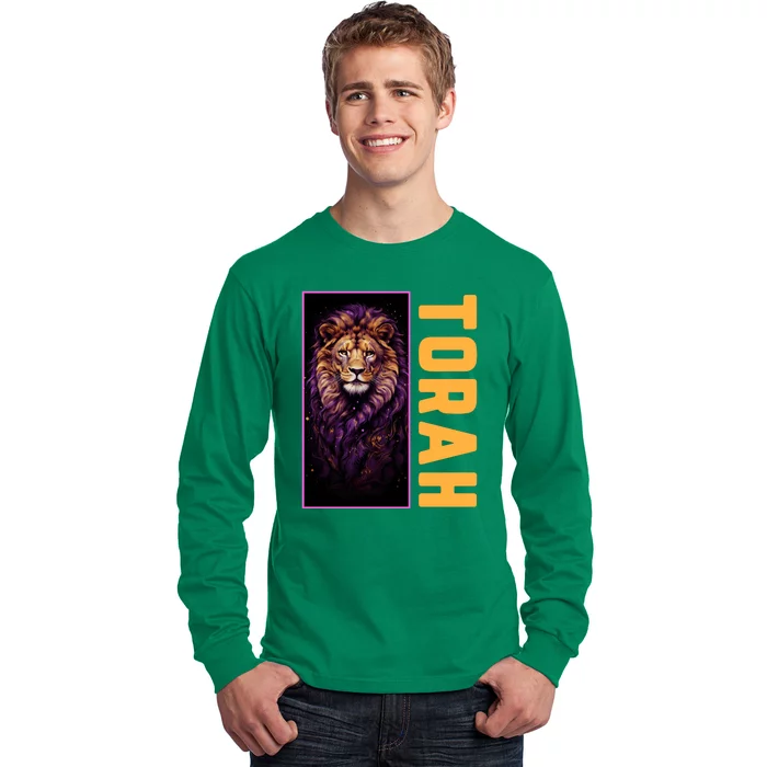 Lion Of Judah Messianic Hebrew Roots Torah Observant Long Sleeve Shirt