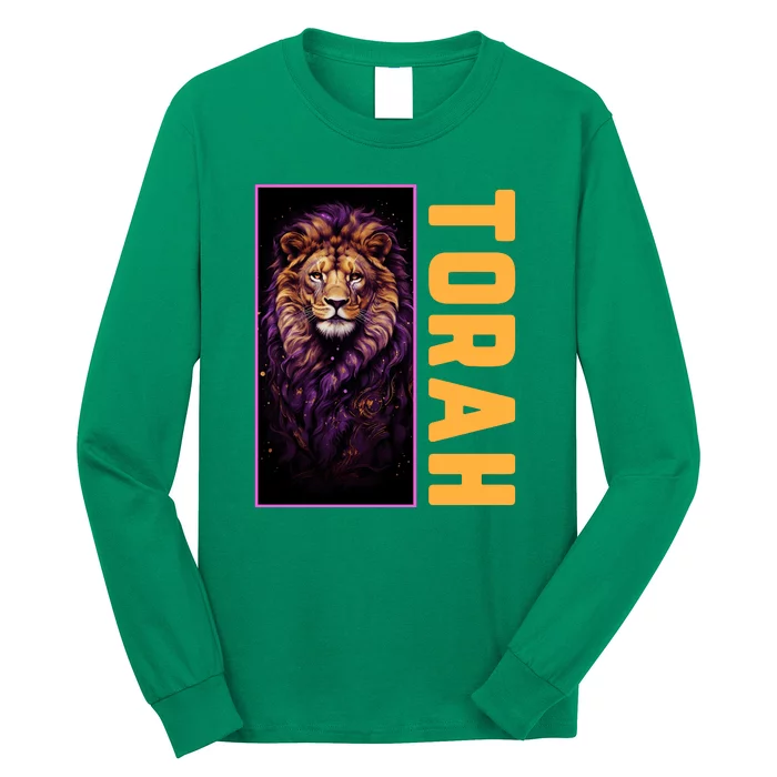 Lion Of Judah Messianic Hebrew Roots Torah Observant Long Sleeve Shirt