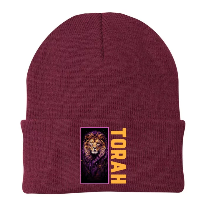 Lion Of Judah Messianic Hebrew Roots Torah Observant Knit Cap Winter Beanie