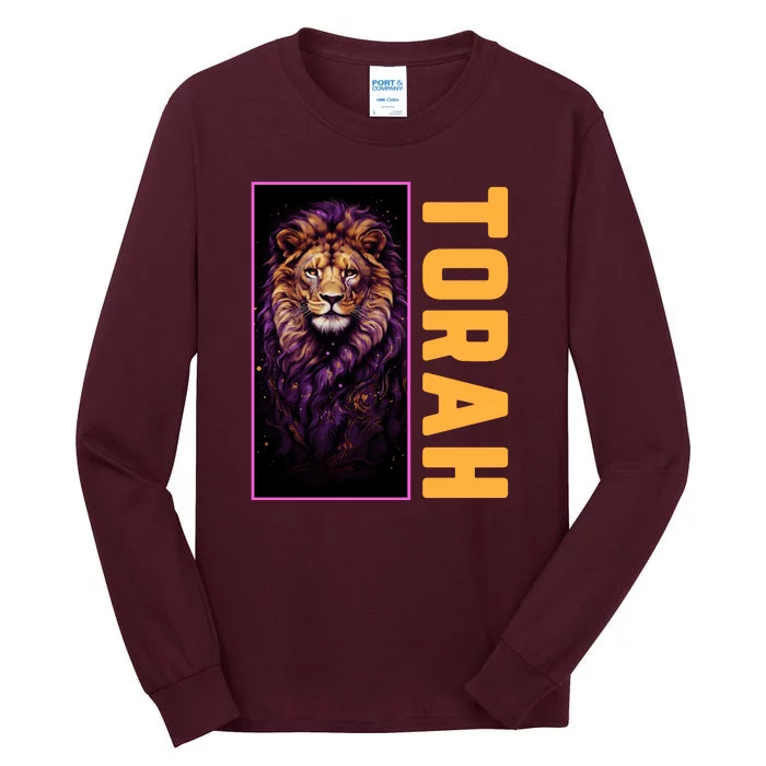 Lion Of Judah Messianic Hebrew Roots Torah Observant Tall Long Sleeve T-Shirt