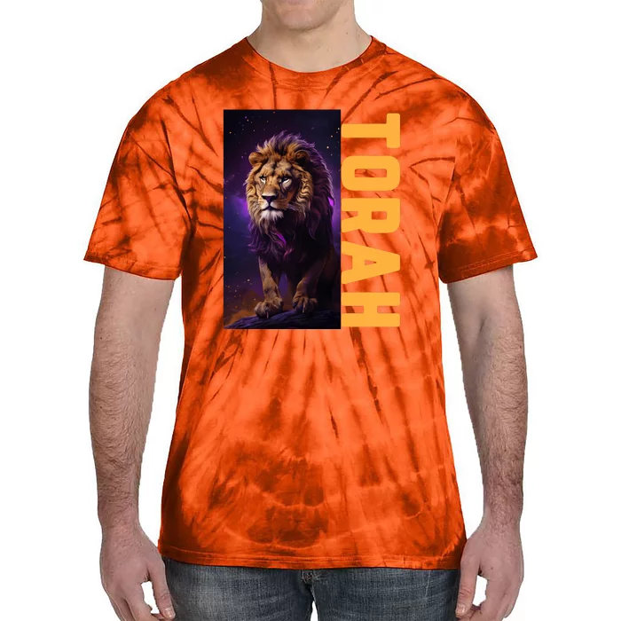 Lion Of Judah Messianic Hebrew Roots Torah Observant Tie-Dye T-Shirt