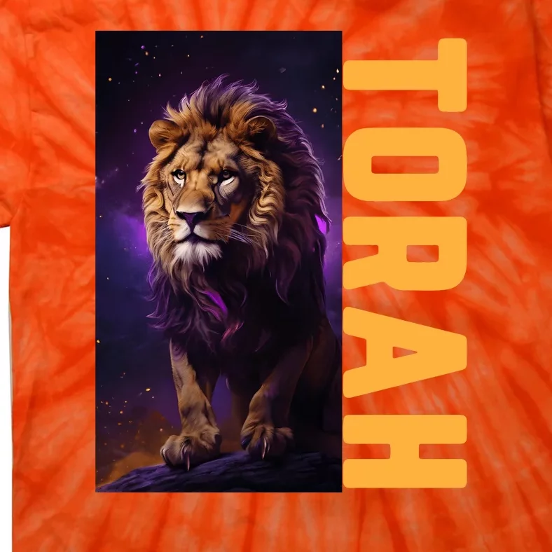 Lion Of Judah Messianic Hebrew Roots Torah Observant Tie-Dye T-Shirt