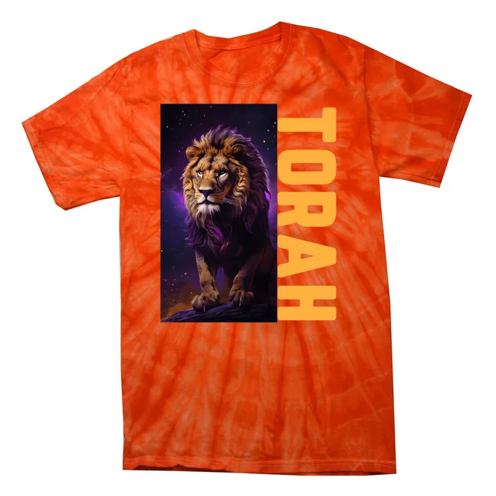 Lion Of Judah Messianic Hebrew Roots Torah Observant Tie-Dye T-Shirt