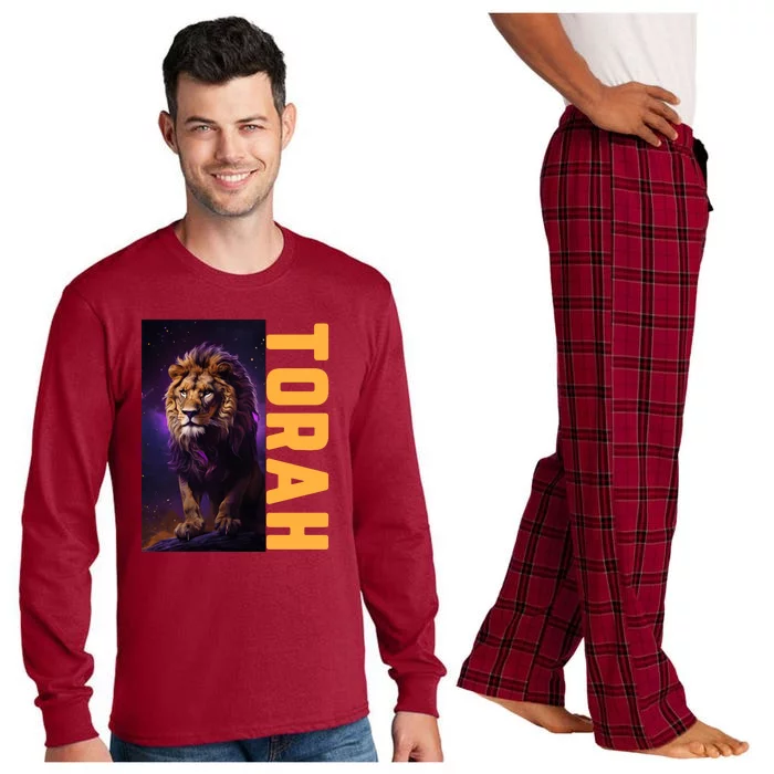 Lion Of Judah Messianic Hebrew Roots Torah Observant Long Sleeve Pajama Set