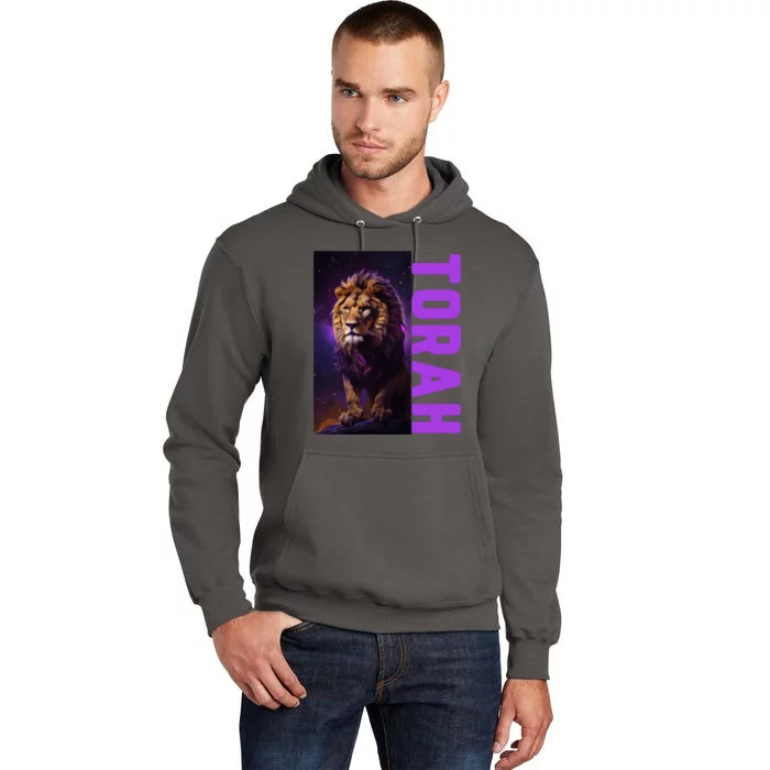 Lion Of Judah Messianic Hebrew Roots Torah Observant Tall Hoodie