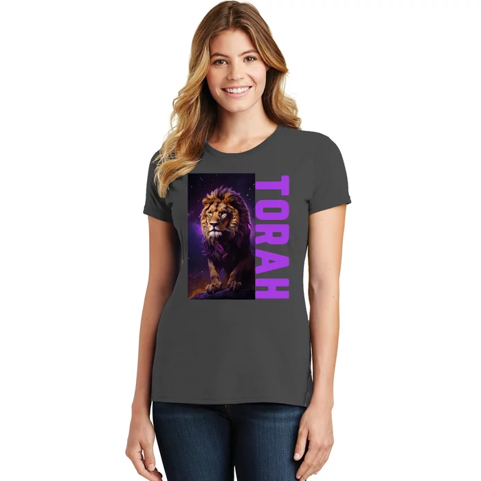 Lion Of Judah Messianic Hebrew Roots Torah Observant Women's T-Shirt