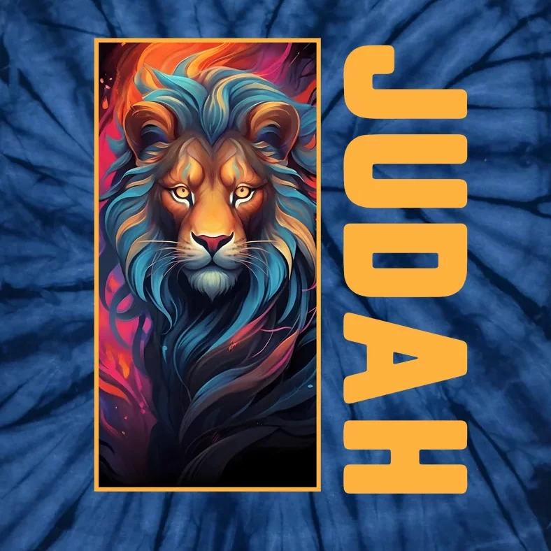 Lion Of Judah Messianic Hebrew Roots Torah Observant Yeshua Tie-Dye T-Shirt