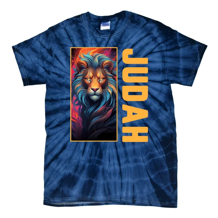 Lion Of Judah Messianic Hebrew Roots Torah Observant Yeshua Tie-Dye T-Shirt