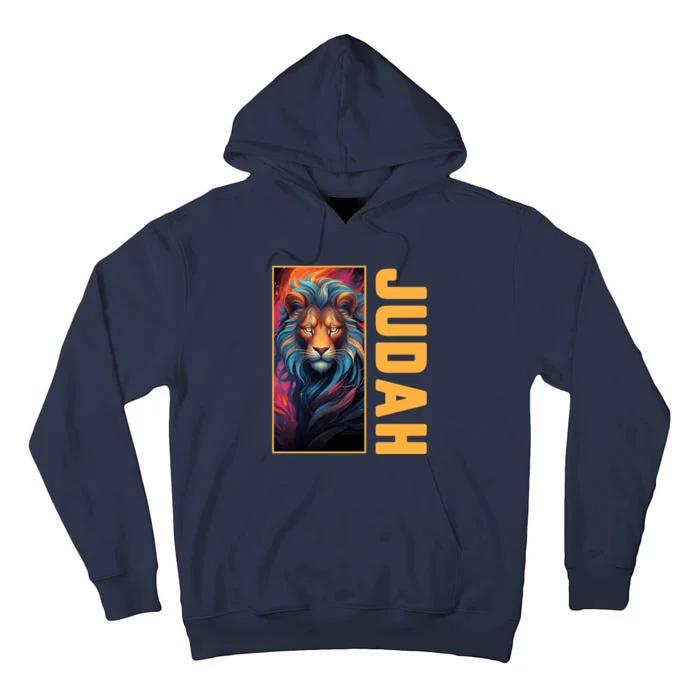 Lion Of Judah Messianic Hebrew Roots Torah Observant Yeshua Tall Hoodie