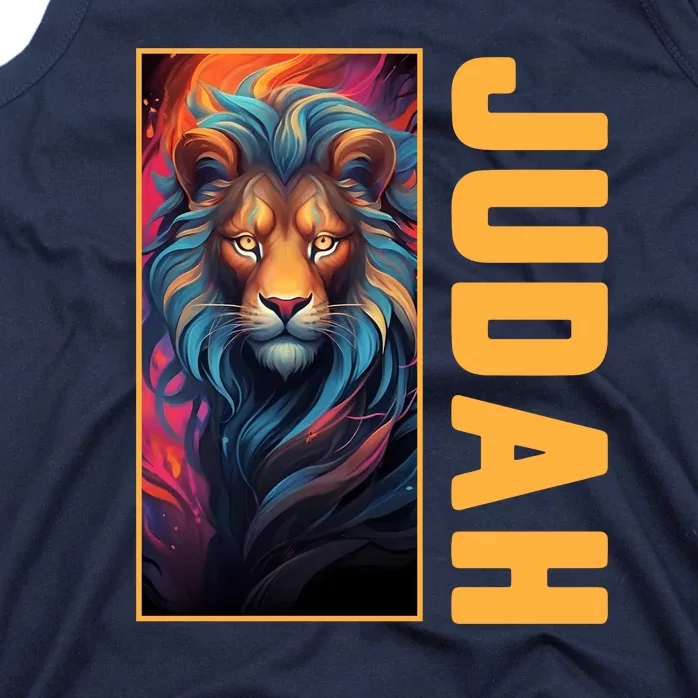 Lion Of Judah Messianic Hebrew Roots Torah Observant Yeshua Tank Top