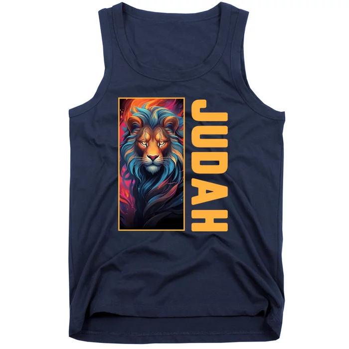 Lion Of Judah Messianic Hebrew Roots Torah Observant Yeshua Tank Top