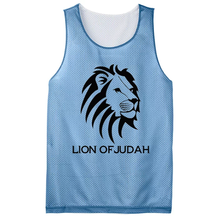 Lion Of Judah Christian Inspirational Mesh Reversible Basketball Jersey Tank