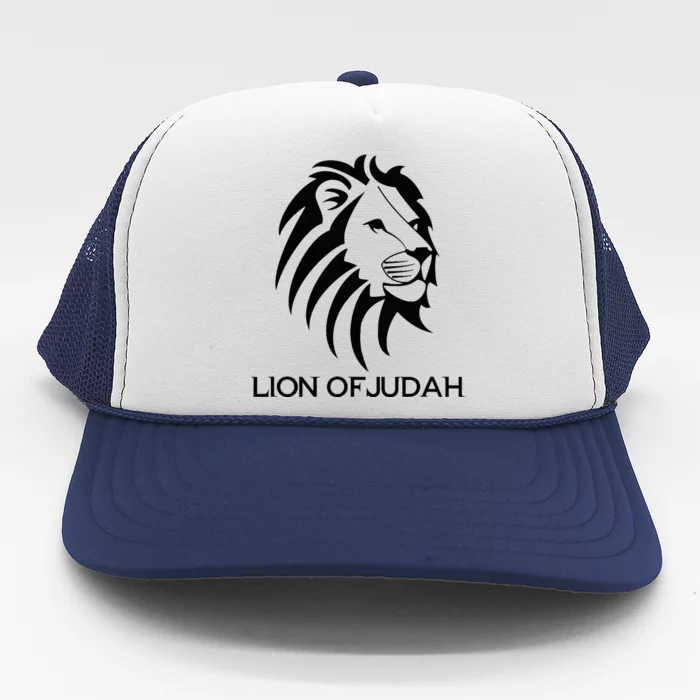 Lion Of Judah Christian Inspirational Trucker Hat