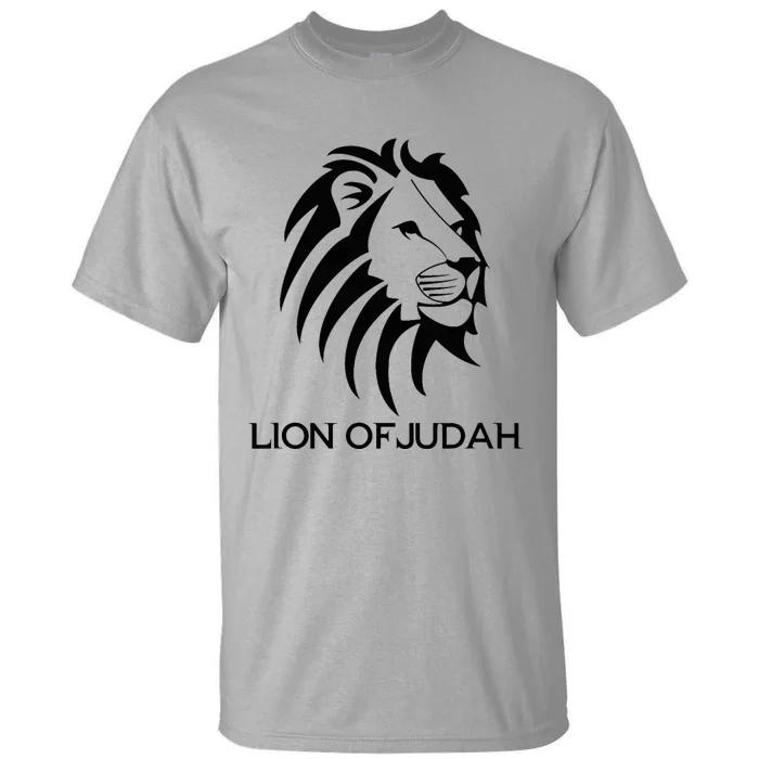 Lion Of Judah Christian Inspirational Tall T-Shirt