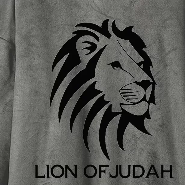 Lion Of Judah Christian Inspirational Hooded Wearable Blanket