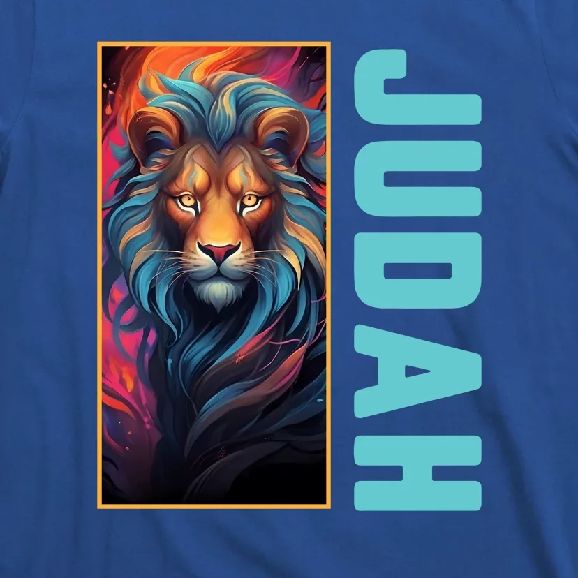 Lion Of Judah Messianic Hebrew Roots Torah Observant Yeshua T-Shirt