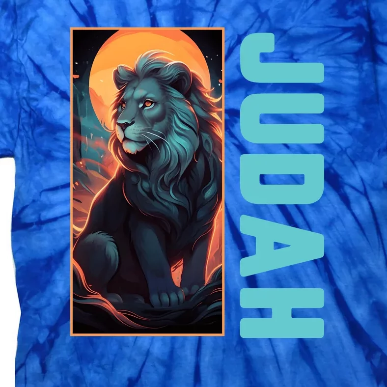 Lion Of Judah Messianic Hebrew Roots Torah Observant Yeshua Tie-Dye T-Shirt