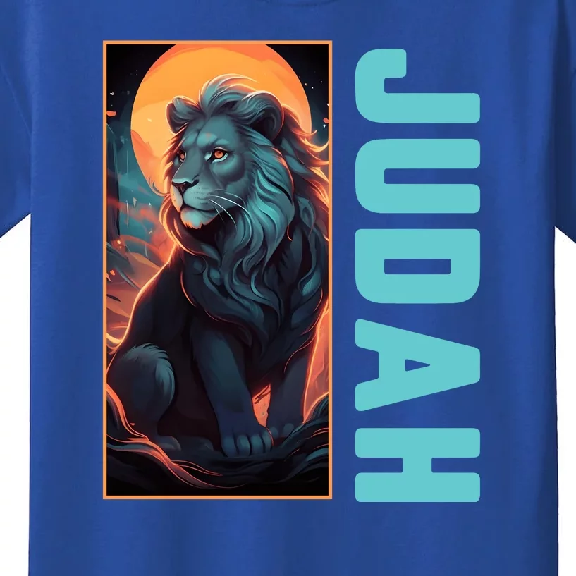 Lion Of Judah Messianic Hebrew Roots Torah Observant Yeshua Kids T-Shirt