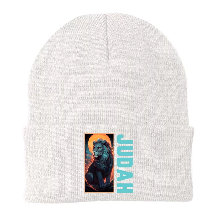 Lion Of Judah Messianic Hebrew Roots Torah Observant Yeshua Knit Cap Winter Beanie