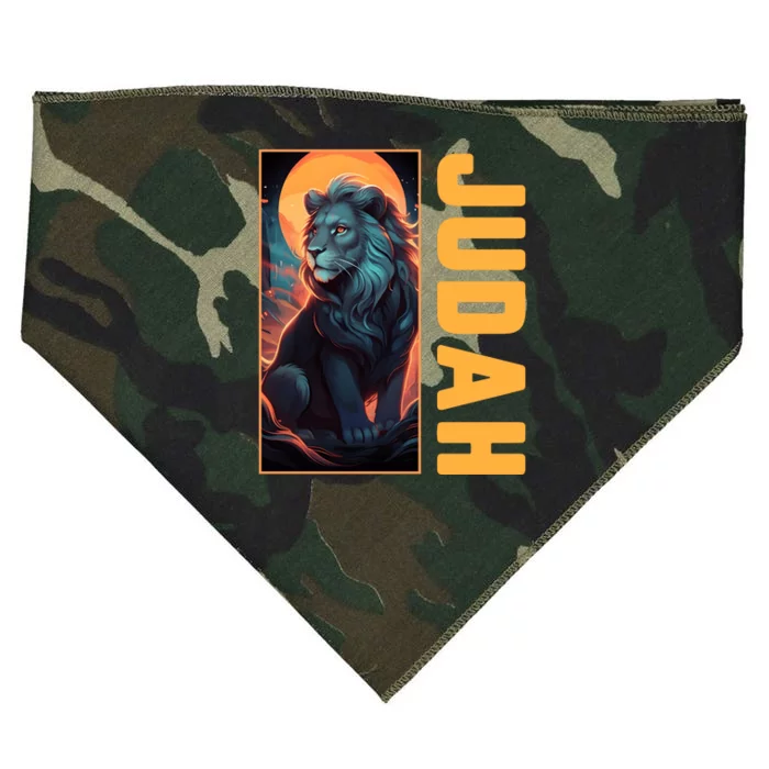 Lion Of Judah Messianic Hebrew Roots Torah Observant Yeshua USA-Made Doggie Bandana