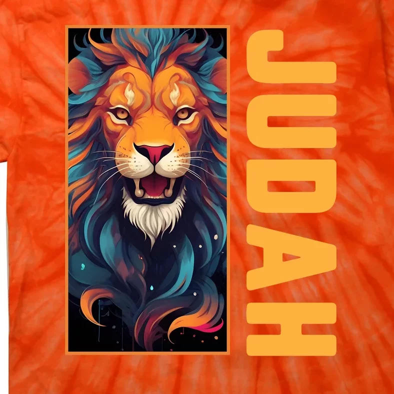 Lion Of Judah Messianic Hebrew Roots Torah Observant Yeshua Tie-Dye T-Shirt