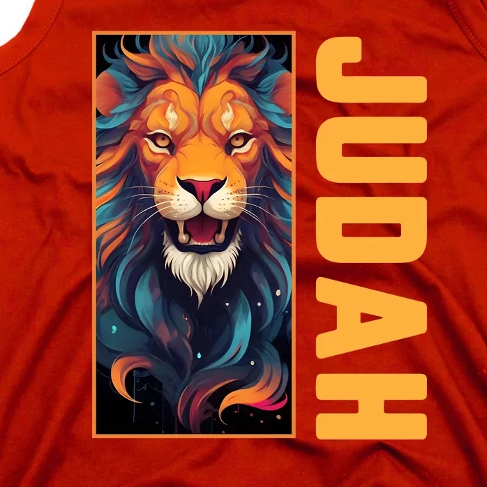 Lion Of Judah Messianic Hebrew Roots Torah Observant Yeshua Tank Top