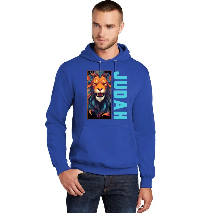 Lion Of Judah Messianic Hebrew Roots Torah Observant Yeshua Tall Hoodie