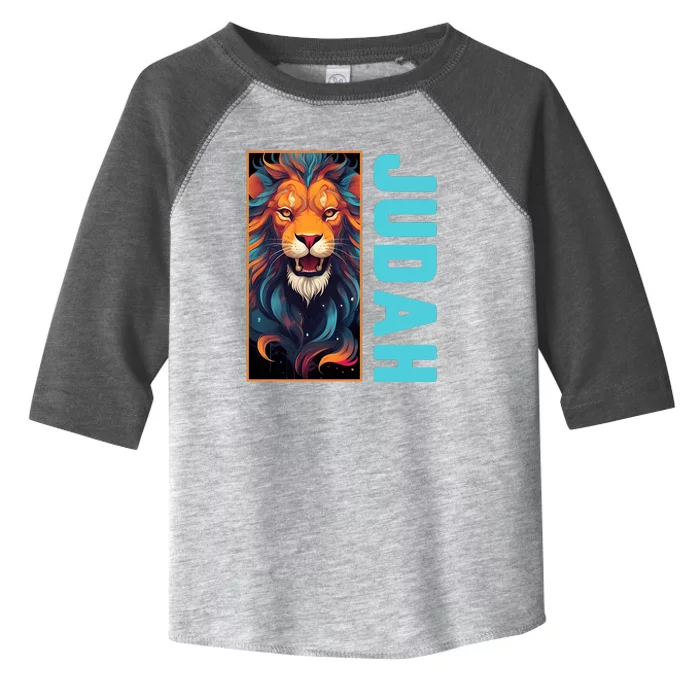 Lion Of Judah Messianic Hebrew Roots Torah Observant Yeshua Toddler Fine Jersey T-Shirt