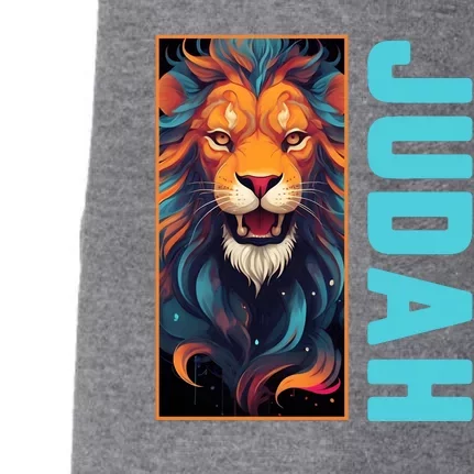 Lion Of Judah Messianic Hebrew Roots Torah Observant Yeshua Doggie 3-End Fleece Hoodie