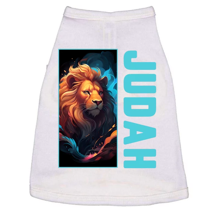 Lion Of Judah Messianic Hebrew Roots Torah Observant Yeshua Doggie Tank