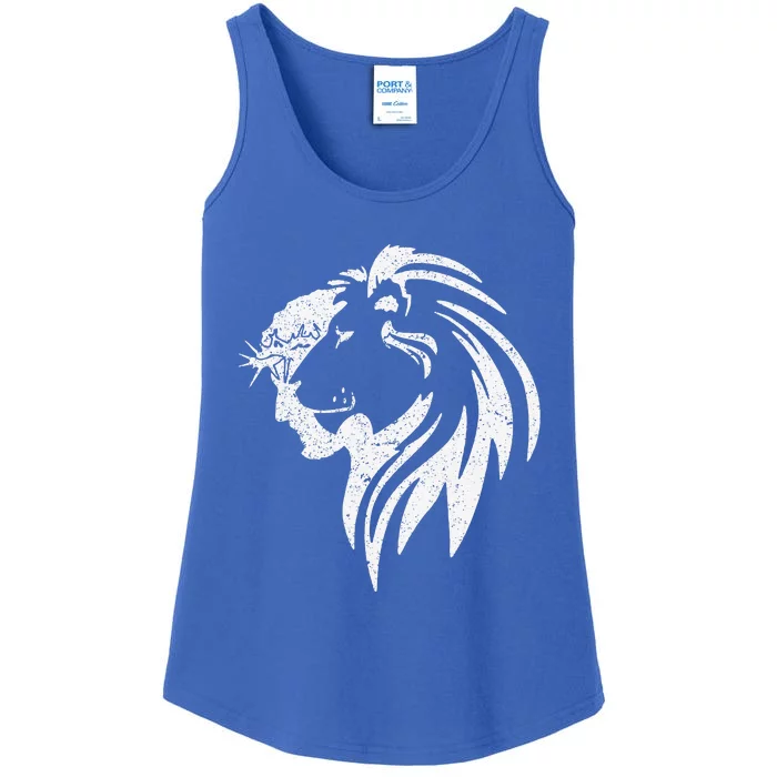 Lion Of Judah Jesus Christian Faith Gifts Ladies Essential Tank