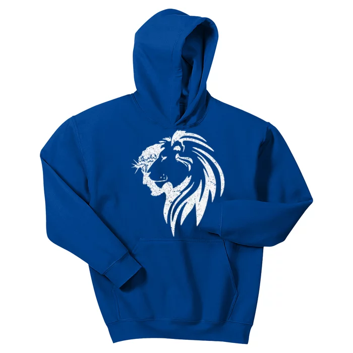 Lion Of Judah Jesus Christian Faith Gifts Kids Hoodie