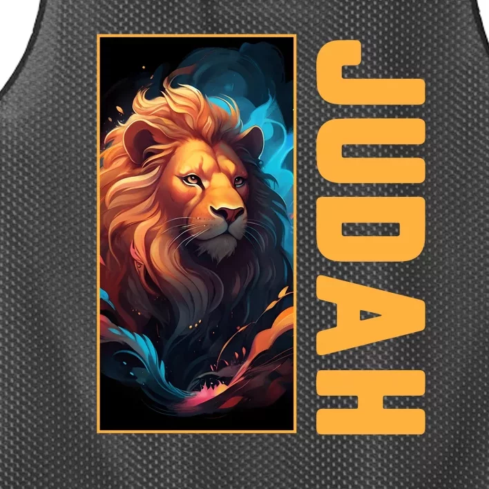 Lion Of Judah Messianic Hebrew Roots Torah Observant Yeshua Mesh Reversible Basketball Jersey Tank