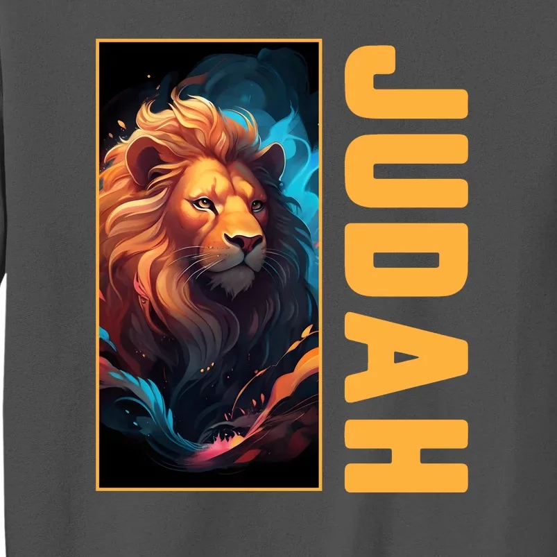 Lion Of Judah Messianic Hebrew Roots Torah Observant Yeshua Tall Sweatshirt