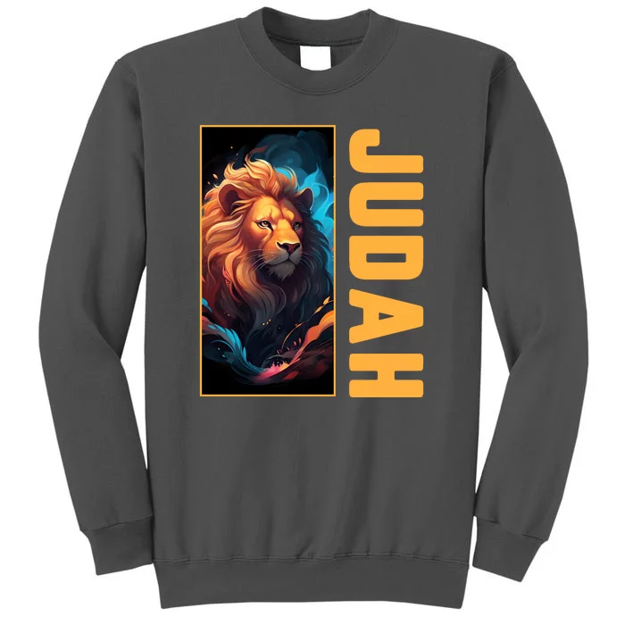 Lion Of Judah Messianic Hebrew Roots Torah Observant Yeshua Tall Sweatshirt