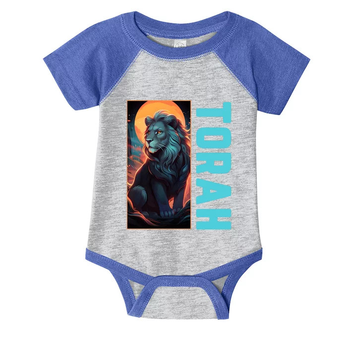 Lion Of Judah Messianic Hebrew Roots Torah Observant Infant Baby Jersey Bodysuit