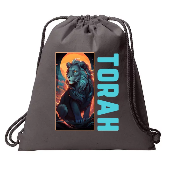 Lion Of Judah Messianic Hebrew Roots Torah Observant Drawstring Bag