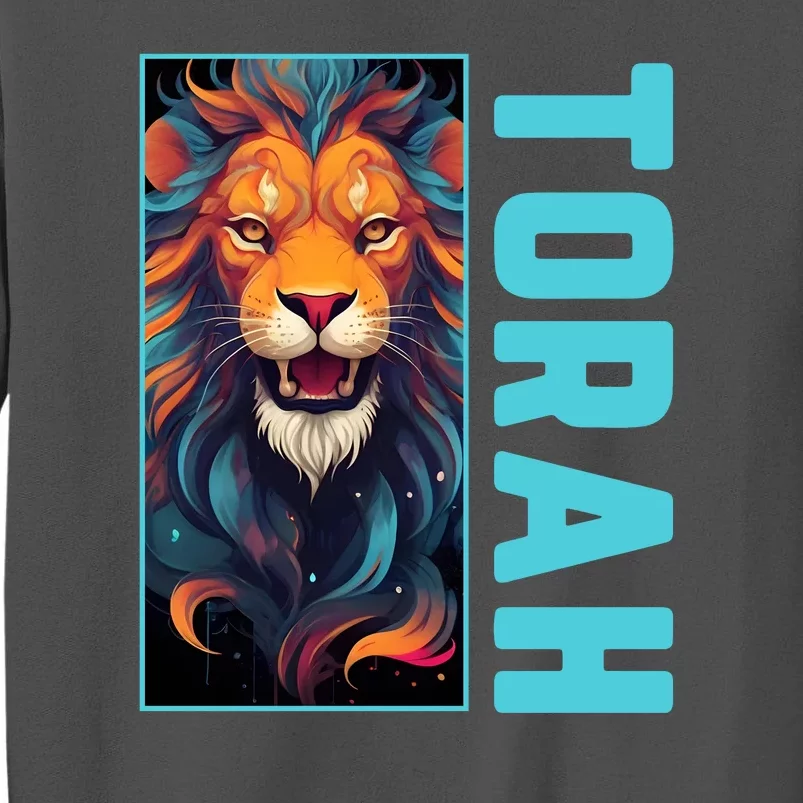 Lion Of Judah Messianic Hebrew Roots Torah Observant Tall Sweatshirt