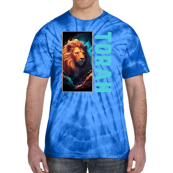 Lion Of Judah Messianic Hebrew Roots Torah Observant Tie-Dye T-Shirt