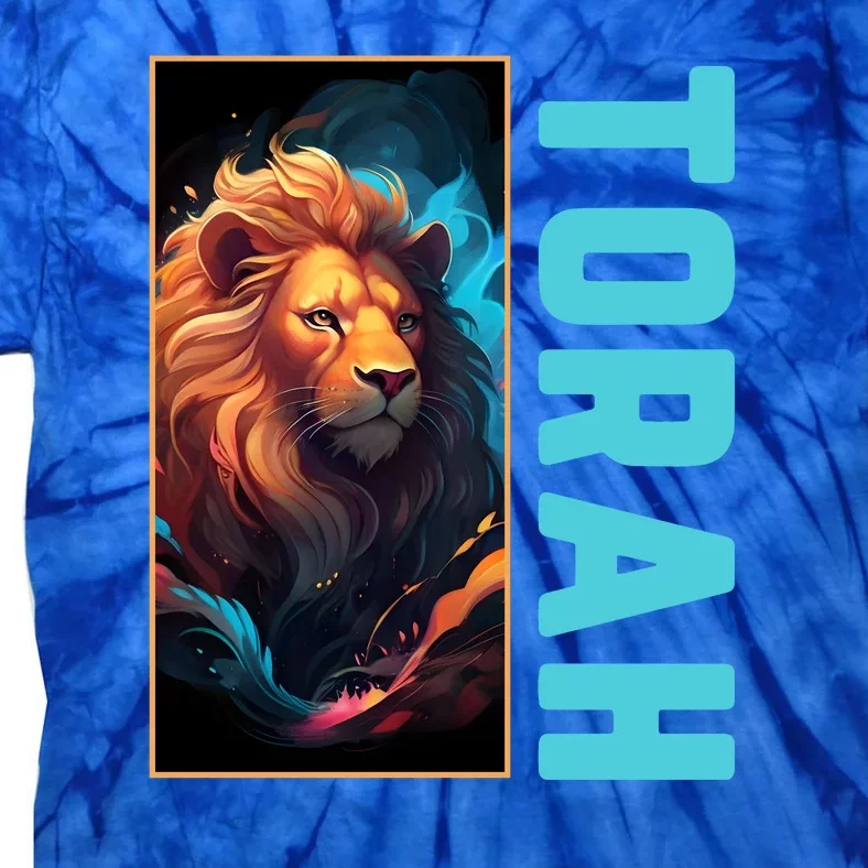 Lion Of Judah Messianic Hebrew Roots Torah Observant Tie-Dye T-Shirt