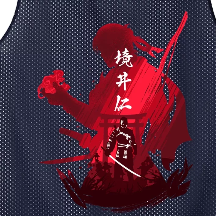 Legend Of Jin Sakai The Ghost Mesh Reversible Basketball Jersey Tank