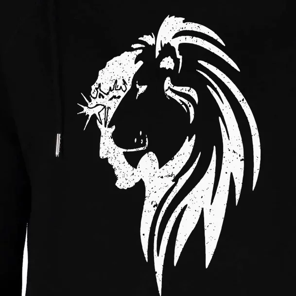 Lion Of Judah Jesus Christian Faith Men Women Gifts Womens Funnel Neck Pullover Hood