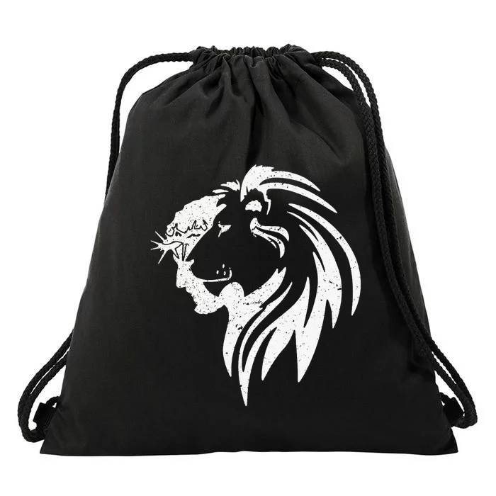 Lion Of Judah Jesus Christian Faith Men Women Gifts Drawstring Bag