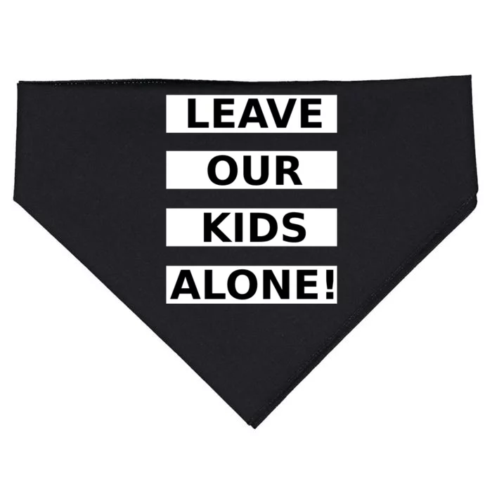 Leave Our Kids Alone USA-Made Doggie Bandana