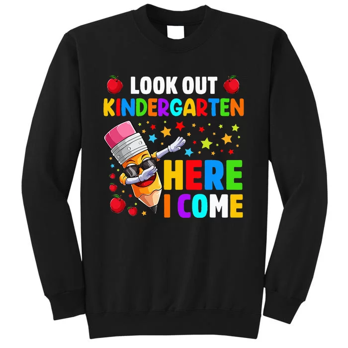 Look Out kindergarten Here I Come Back To School Sweatshirt