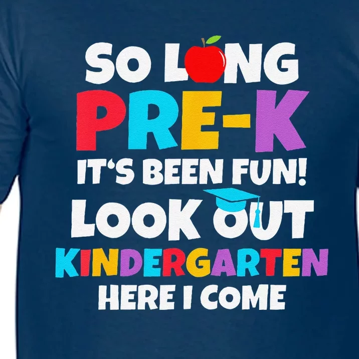 Look Out Kindergarten Prek Graduate Preschool Graduation Comfort Colors T-Shirt