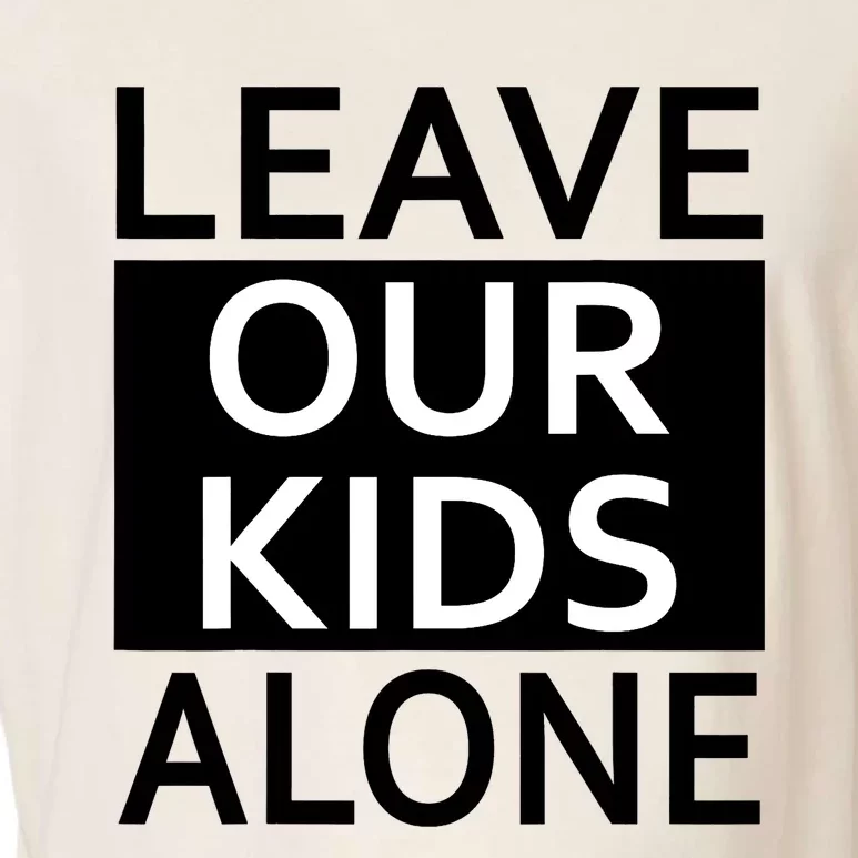 Leave Our Kids Alone Save The Children Protest Garment-Dyed Women's Muscle Tee