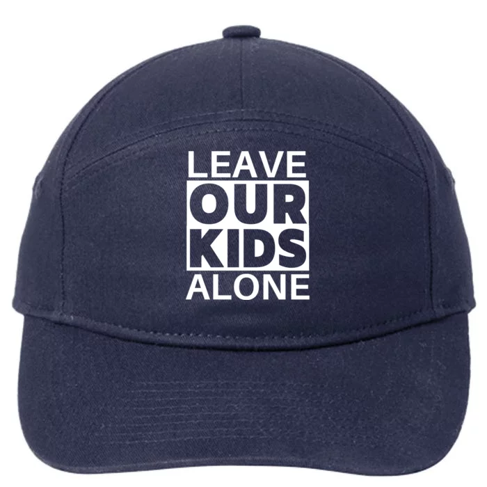 Leave Our Kids Alone 7-Panel Snapback Hat