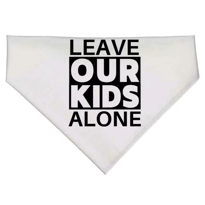 Leave Our Kids Alone USA-Made Doggie Bandana